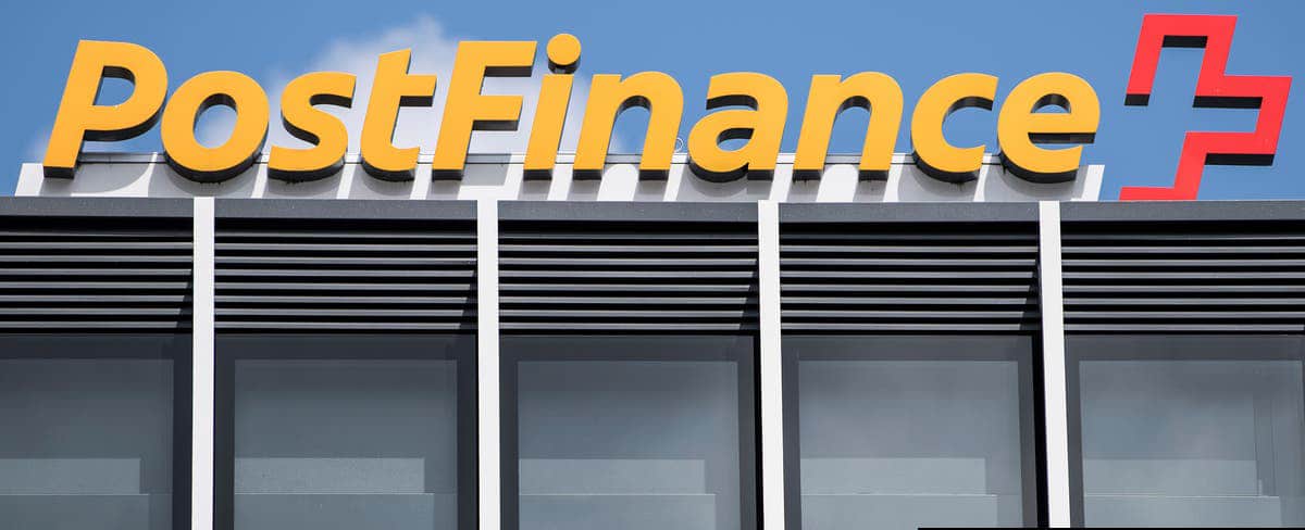 New banking connection with interface to PostFinance